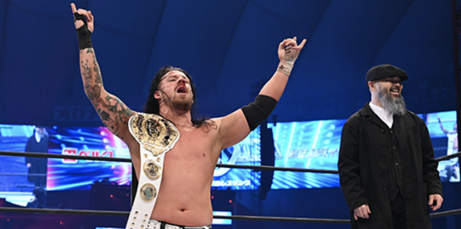 David Finlay Recaptures The NJPW IWGP Global Heavyweight Championship From Nic Nemeth At Wrestling Dontaku